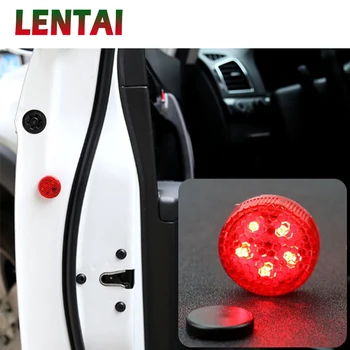 

LENTAI Car door Warning Lamp 5 LED Strobe Light For Mazda 3 6 Fiat 500 Lada Granta Vesta Kalina Priora volkswagen polo Jetta MK6