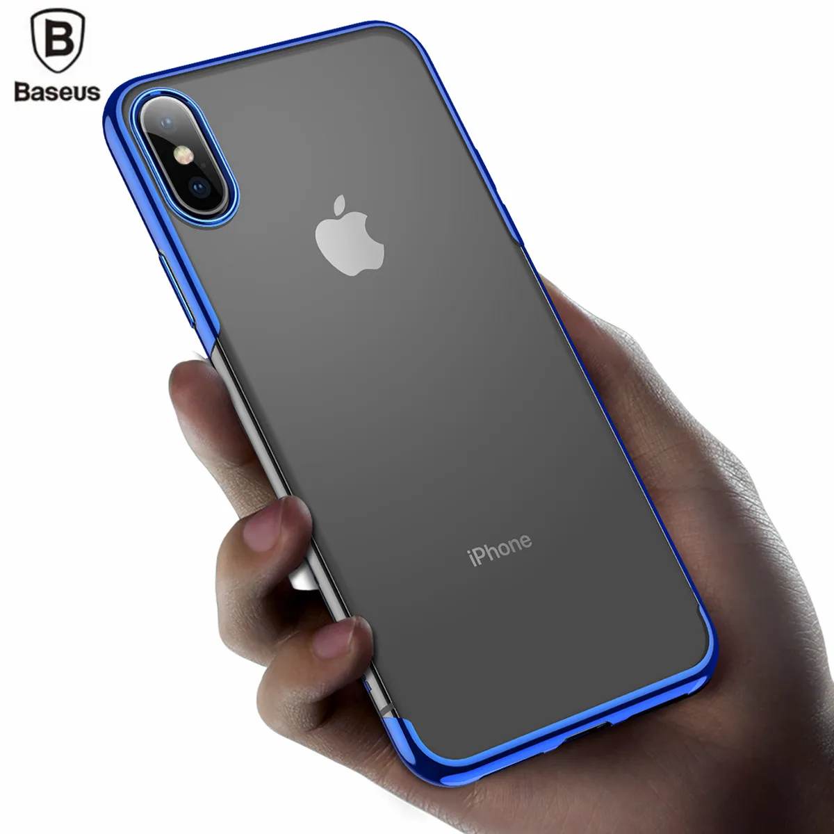 BASEUS For iPhone Xs XR Xs Max Case clear Shining Series