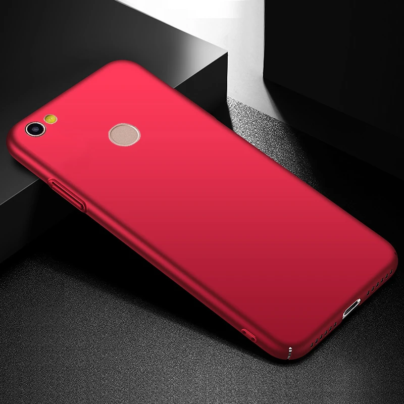 

YonLinTan Coque cover Case For Xiaomi Redmi Note 5A 5 A Prime Note5A hard Pc On luxury plain Matte Phone Protector Back Etui