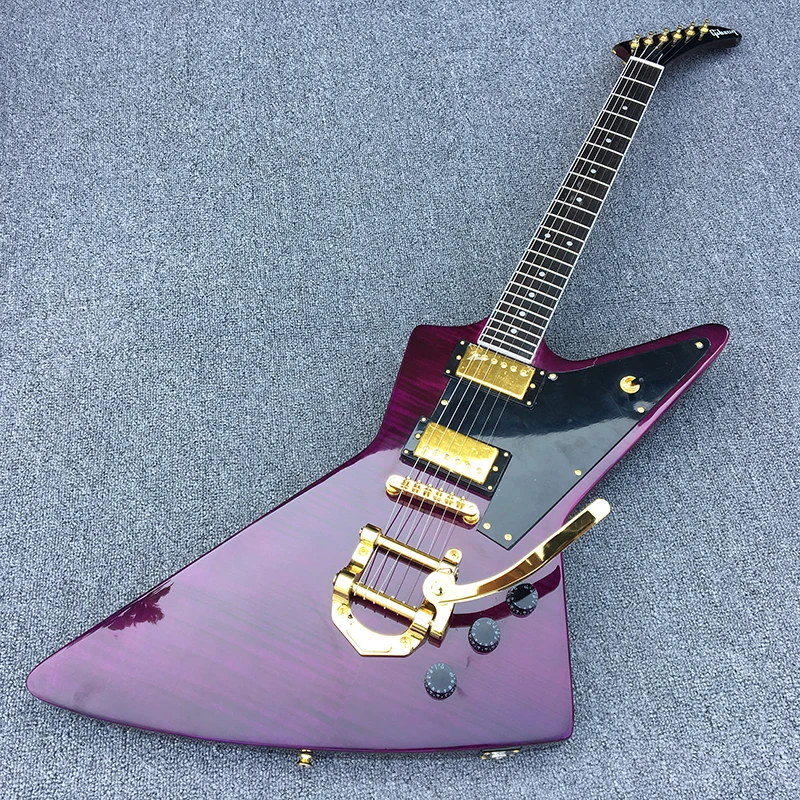 

2018 New 6 - string Custom shop Electric Guitar,Golden hardware with Tremolo bridge, High Quality Guitarra!free shipping!