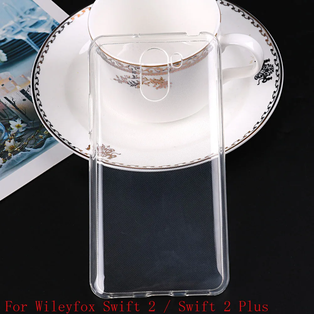 

Coque Wileyfox Swift 2 Case Luxury Transparent TPU Case For fundas Wileyfox Swift 2 Plus Soft Silicon Full Protective Back Cover
