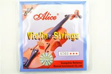 SEWS 1 set Violin Strings high quality 4 pieces E A D G for 1/8 1/4 1/2 3/4 4/4 Common Size – Alice A703