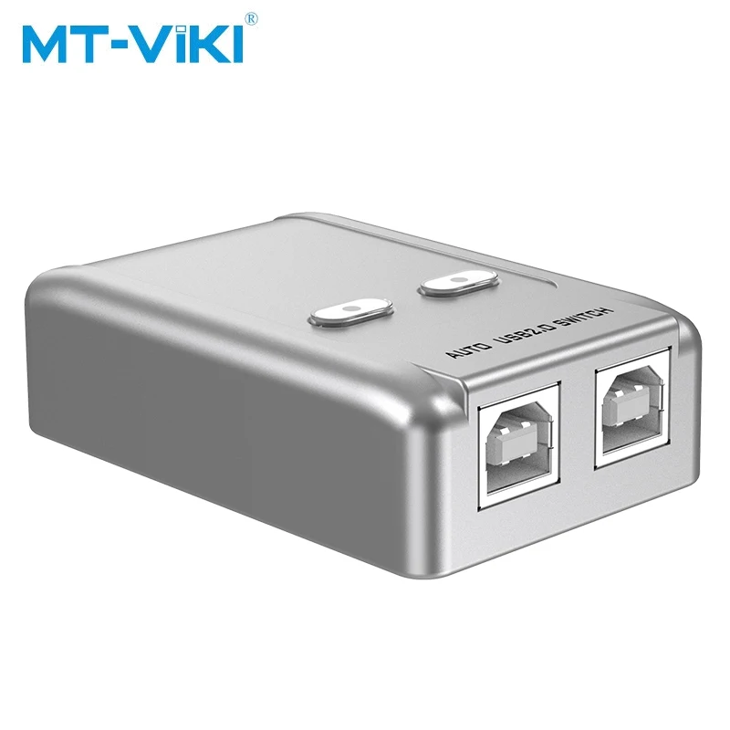 

Mt-viki 2-Port USB switch Printer Share splitter U Disk Device Automatic Plastic Box Compatible USB PRINTER SWITCH MT-SW221-CH