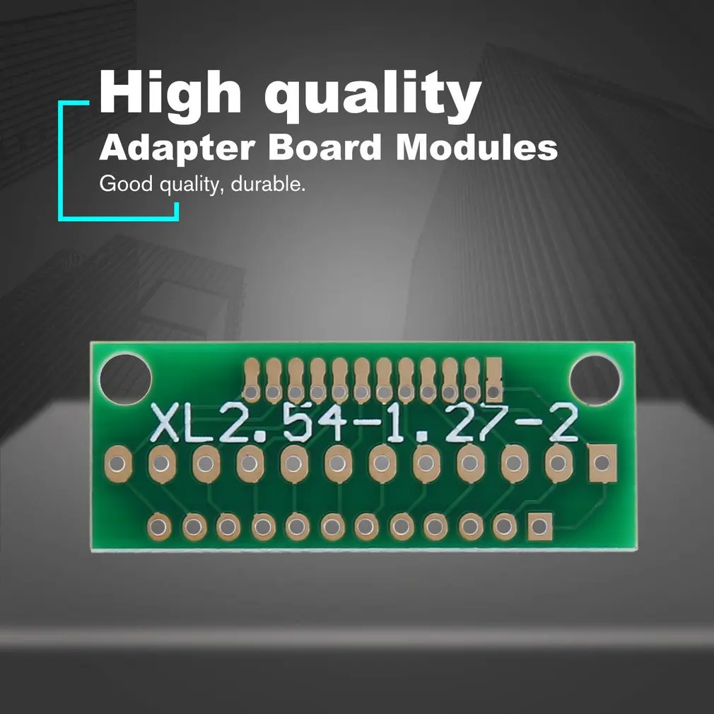 1 шт. 1,27 мм 2,0 мм 2,54 мм 12 Pin адаптер платы модули для беспроводных модулей 3 ряда и 36 отверстий зеленый 10247