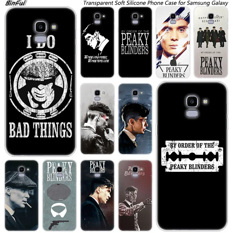 

Peaky Blinders Soft Silicone Phone Case For Samsung Galaxy J8 J6 J4 2018 J2 Core J5 J6 J7 Prime J3 2016 2017 EU J4 Plus Fashion