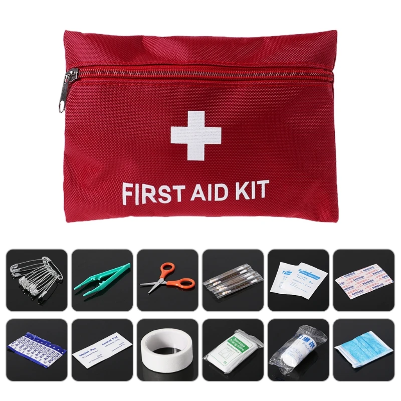 

First Aid Kit Pouch Emergency Treatment Rescue Survival Bags Outdoor Accessories