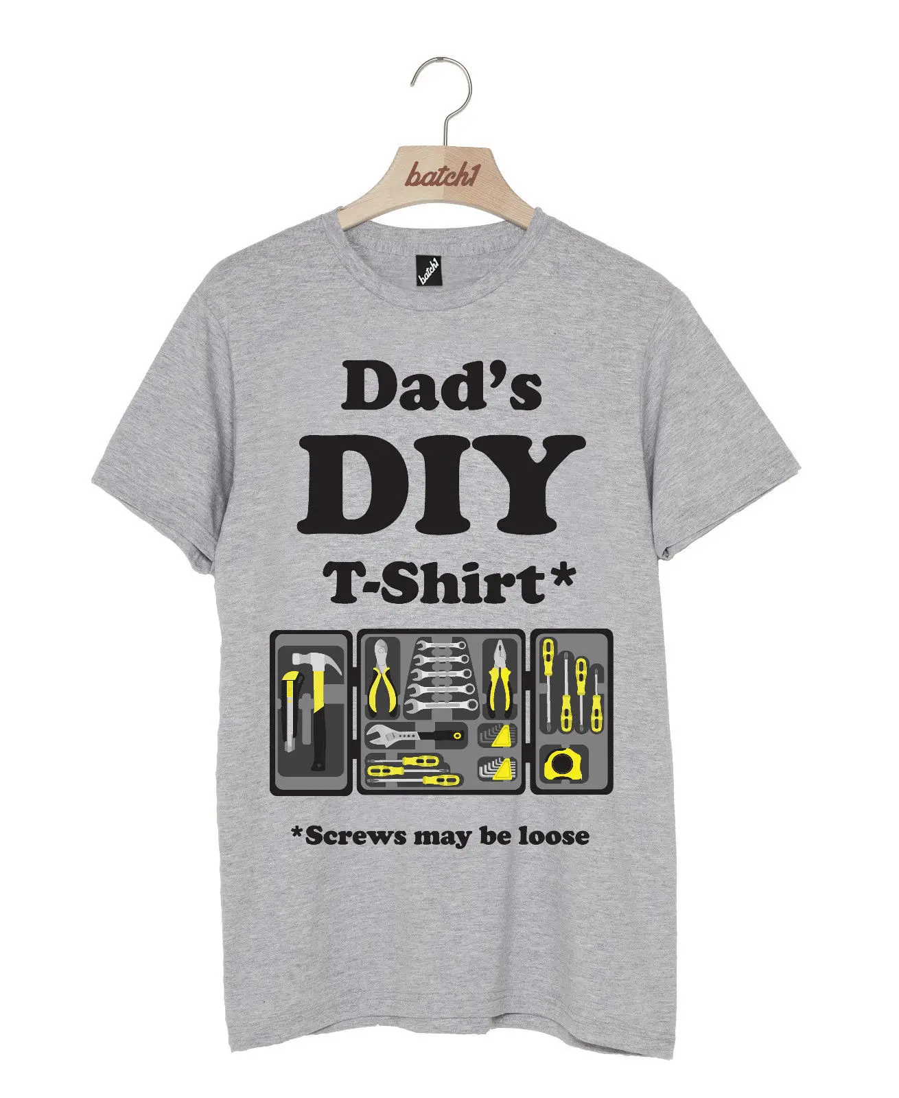 Dads Diy Screws May Be Loose Father's Day Gift T Shirt