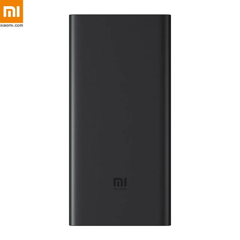 В Xiaomi Mi Беспроводной внешний аккумулятор 10000 мАч PLM11ZM Qi Быстрая зарядка usb type C внешний аккумулятор Макс 10 Вт портативное быстрое зарядное устройство - Цвет: Black