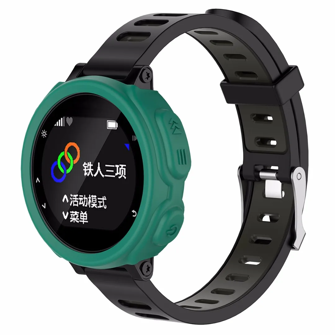 NEW High-quality Silicone Wristband Bracelet Protector Case Cover For Garmin Forerunner 235 735XT GPS Watch Smart Accessories