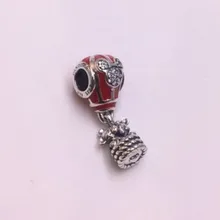 Gincco очаровательный баллон подходит браслет Pandora DIY Стерлинговое Серебро 925 Шарм подарок для девочки