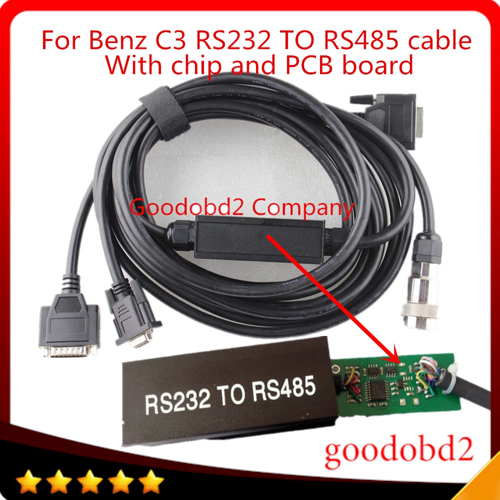 車の診断ツール用のrs232からrs485ケーブル,マルチプレクサ用のmb star c3用のobd2ケーブル