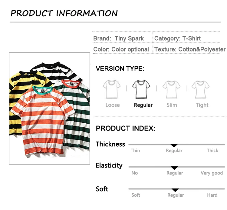 Striped Cotton T-shirt 1 1 3601
