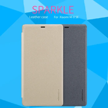 

For Xiaomi MI 8 SE Leather Case NILLKIN Business Back Cover Flip Phone Shell Mobile Phone Cases for Xiaomi 8 SE MI8 SE Case
