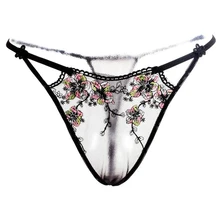 Lovely Doll Womens Sexy Thongs and G-strings Hot Erotic Sexy Panties Lace Underwear Transparent Tangas Pore Lingerie Sex Clothes