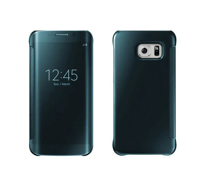 Прозрачный зеркальный умный чехол для samsung Galaxy Note 9 8 S9 S8 Plus роскошный флип из