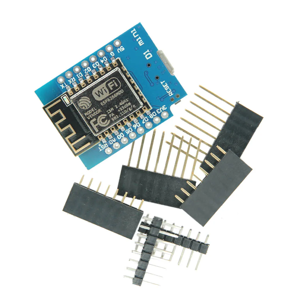 ESP8266 ESP12 ESP-12 WeMos D1 мини-модуль Wemos D1 Мини Wi-Fi развитию Micro USB 3,3 В на основе ESP-8266EX 11 цифровой Pin