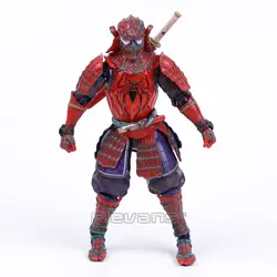Манга реализации самурая Человек-паук ПВХ рис Коллекционная модель игрушки 17 см