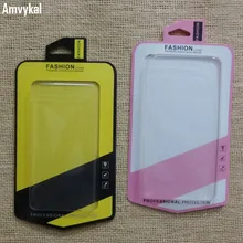 Для iPhone 7 6S плюс Samsung Xiaomi телефон чехол Универсальный Розничная упаковка Вышивка Крестом Пакет Бумага+ ПВХ Пластик коробка+ внутренняя вставки 100 шт./лот