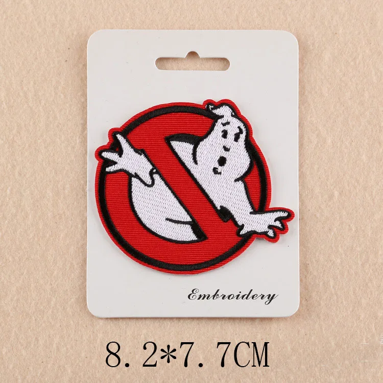 GHOSTBUSTERS Iron On//Sew On Embroidered Patch