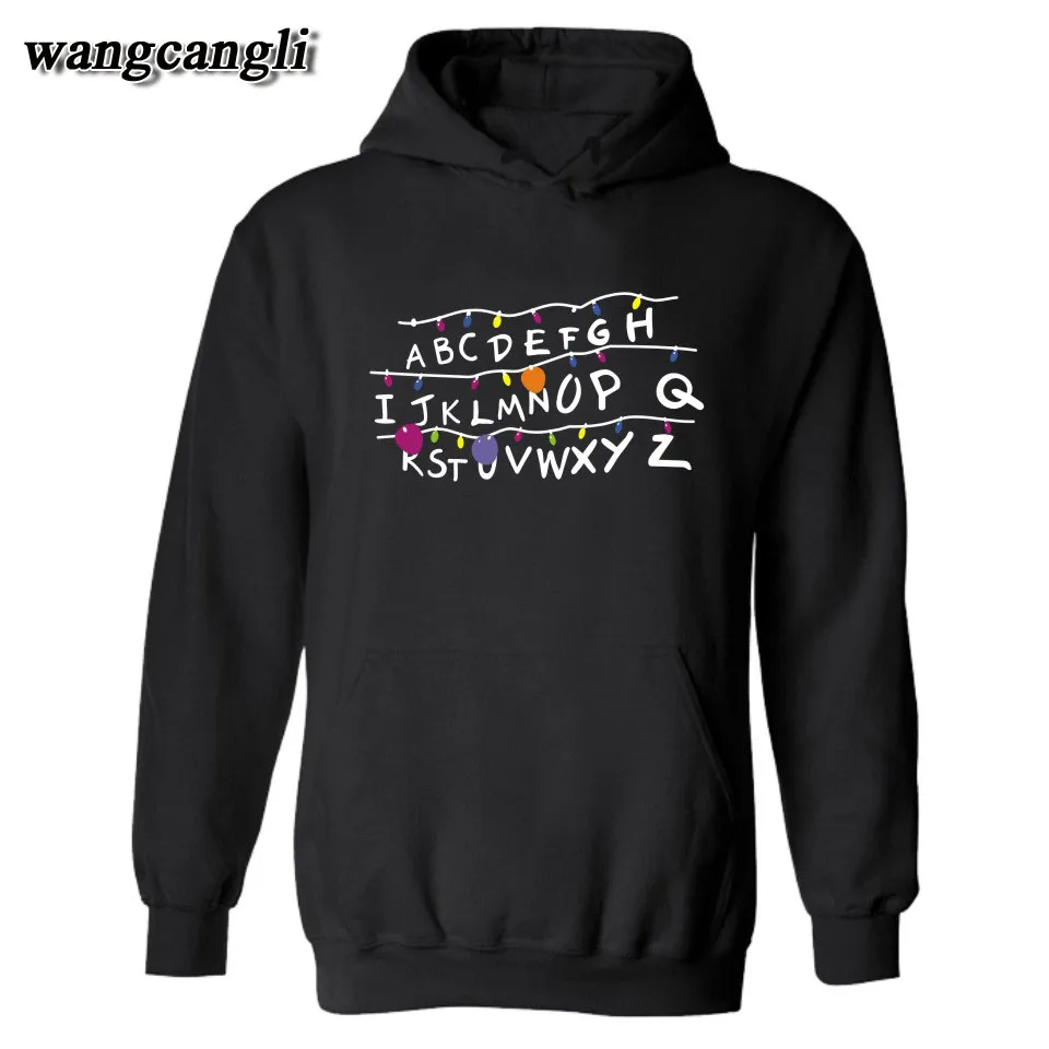 Aliexpress.com : Buy Trendy Faces Stranger Things Hooded