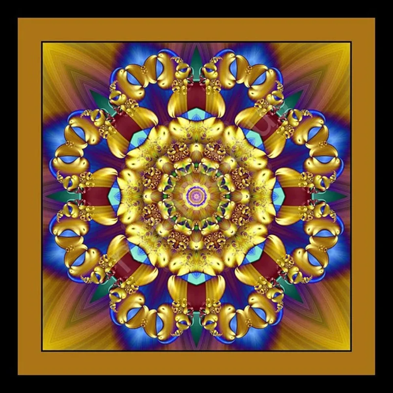 Diy diamant malerei mandala Voller 5D Quadrat Rhinestone