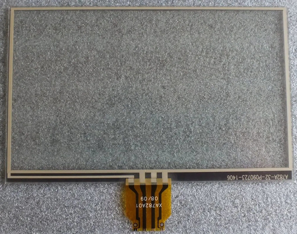 

New original 4.3 inch touch screen 4 wire resistance touch screen XA782A01