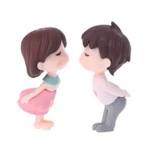 Миниатюрный смолы любителей Сказочный садовый пейзаж DIY бонсай украшение кукольного домика