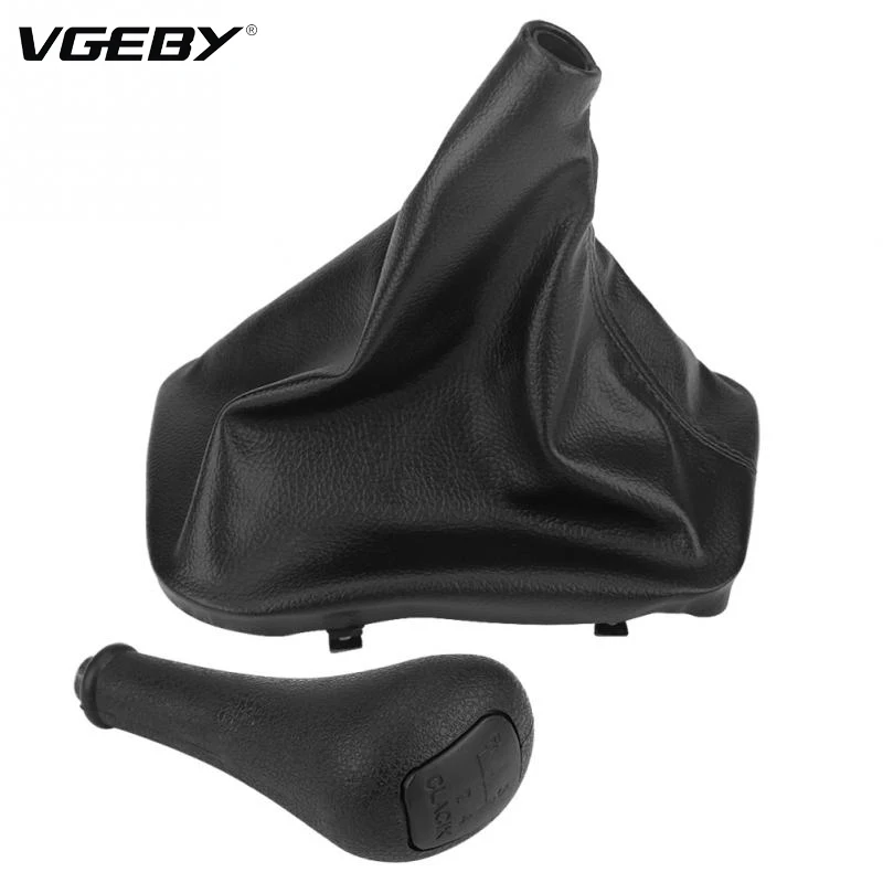 

For Benz W123 W140 W20 4 Speed Gear Stick Shift Knob + Gaiter Boot Cover