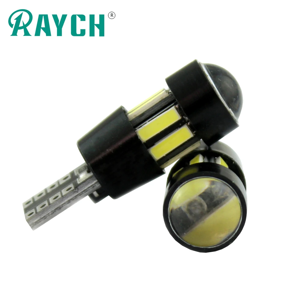2 шт. T10 7020 10SMD светодиодный автомобильный сигнальный фонарь габаритный боковой