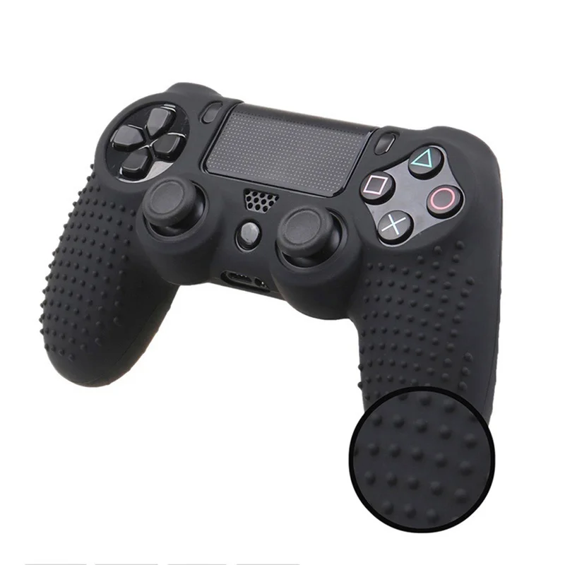 Для sony playstation Dualshock 4 PS4 DS4 Pro тонкий контроллер и ручка 4 цвета Противоскользящий Камуфляжный силиконовый чехол