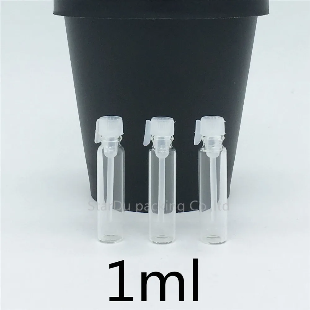 Free Shipping 2000pcs/lot 1ml Small Glass Perfume Bottle 1CC Mini Tester Vials 2ml 3ml Is Available |