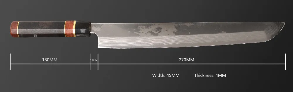 270mm beach  knife(wide)