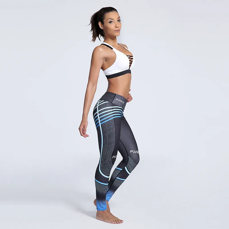 Женские леггинсы в готическом стиле с 3D цифровой печатью для фитнеса, тренировочные брюки размера плюс 3XL Mujer, модные женские узкие брюки с эластичной талией