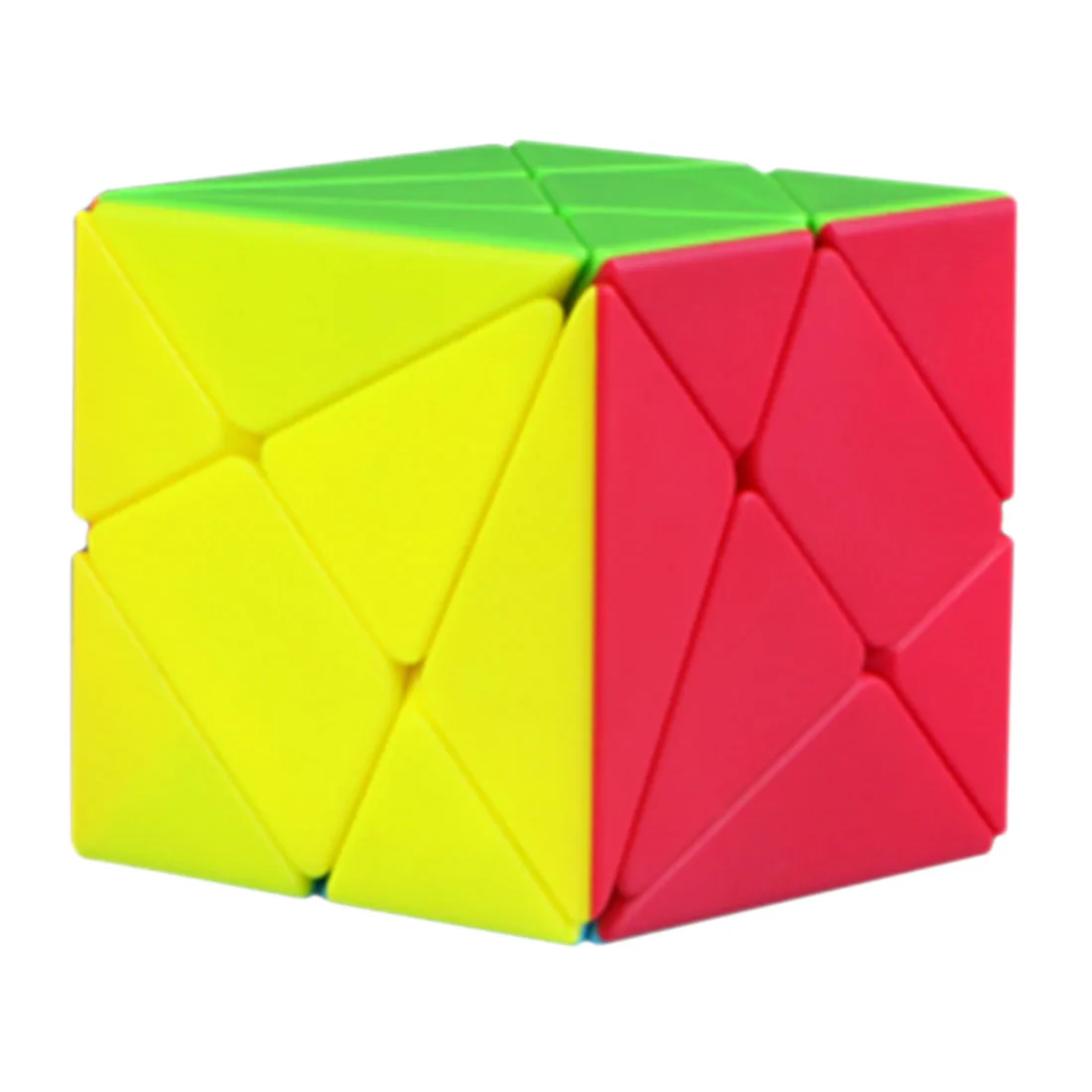 2019 Новое поступление Qiyi Axis Skewcube Cube Magic для детей и взрослых играя подарок на день рождения-красочный