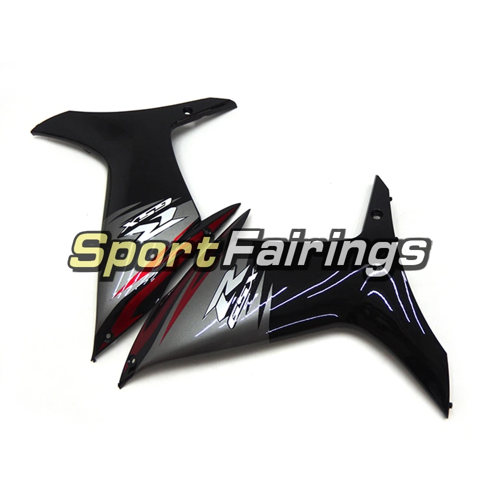 Инжекторный для Suzuki GSXR600 GSXR750 K11, 11, 12, 13, 14, 2011- ABS Пластик мотоцикл полный обтекатель с комплектом кузова черный