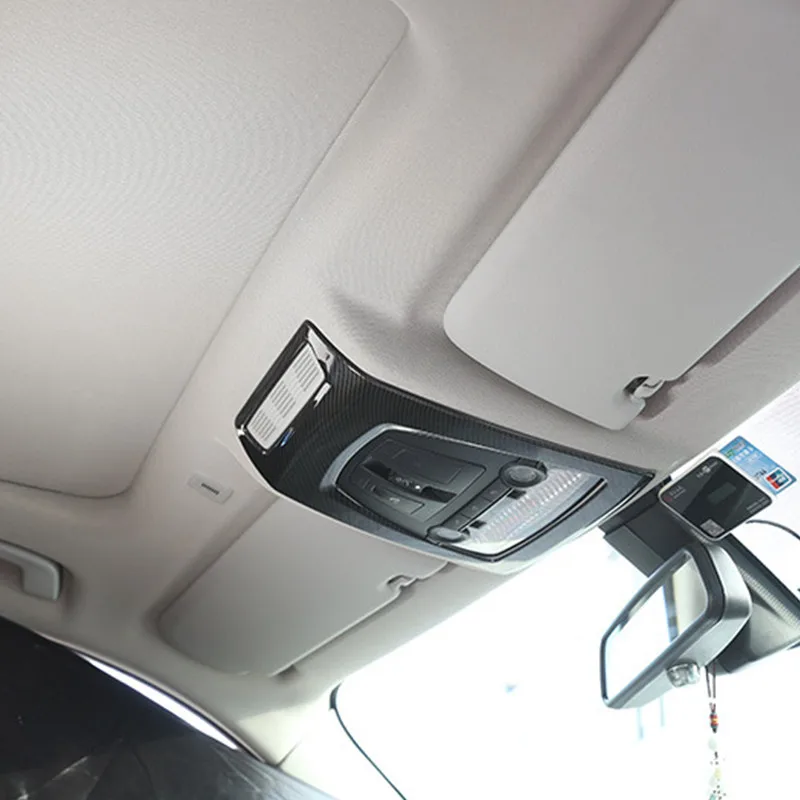 Car-Roof-Reading-Light-Frame-Decoration-For-BMW-X3-F25-X4-F26-2014-17-Carbon-Fiber (2)