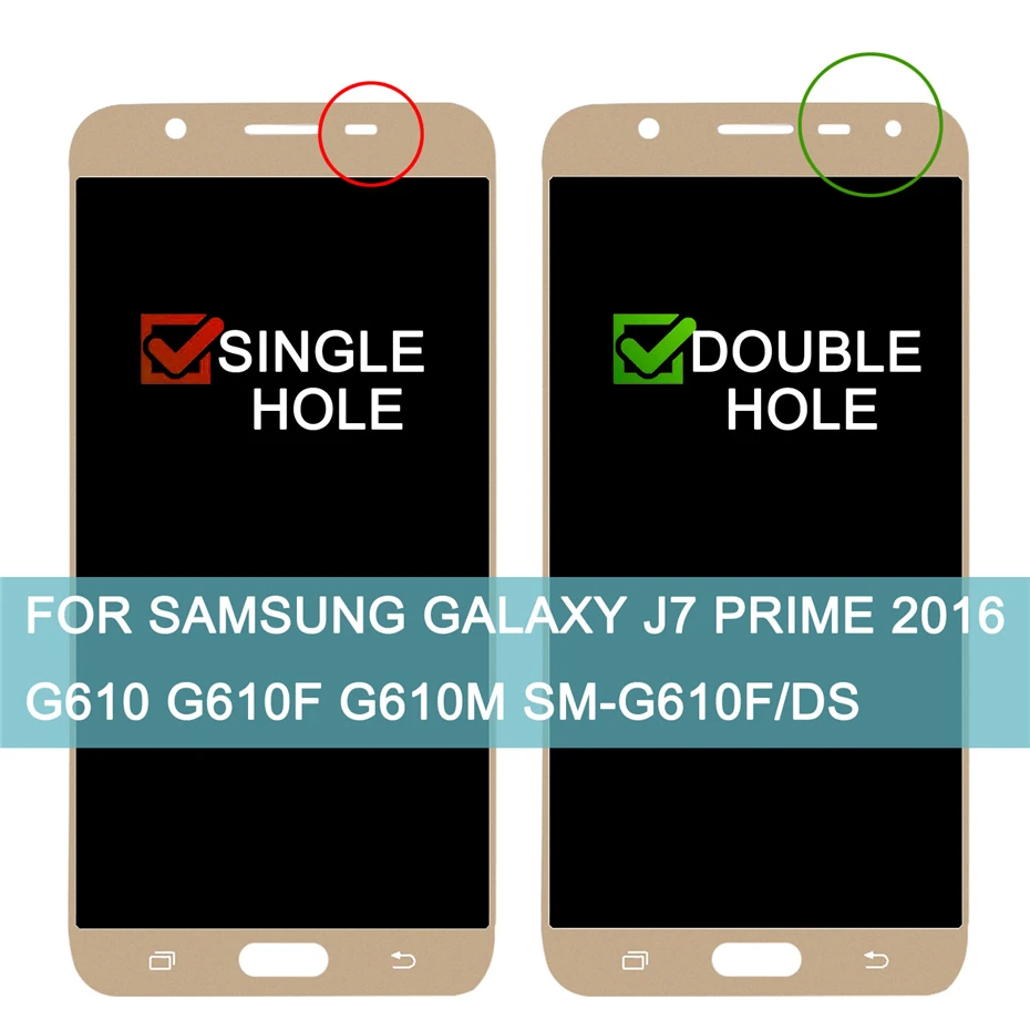 G610F G610M SM G610F/DS ЖК дисплей для SAMSUNG Galaxy J7 Prime 2016 G610 сенсорный экран дигитайзер сборка