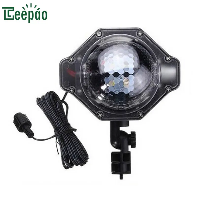 

Christmas Snowflake Projector Lights Scene Effect Stage Light Outdoor LED Waterproof Projection Lamp for Home Indoor Decoration