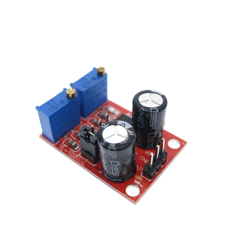 

NE555 pulse frequency adjustable duty cycle square wave modules rectangular wave signal generator stepper motor driver