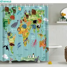 Online Shop Dafield Anime Shower Curtain Kids Cute Funny Cartoon