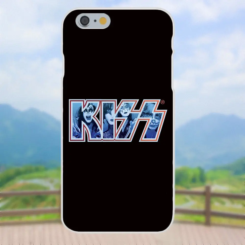 Рок группы &quotKiss&quot для htc 530 626 628 630 816 820 один A9 M7 M8 M9 M10 E9 плюс U11 Moto G G2 G3 G4 G5 сотового