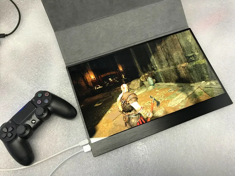 

15.6 inch 4K ultra narrow frame HDR portable display IPS screen support PS4PROXBOX NS hdmi dp