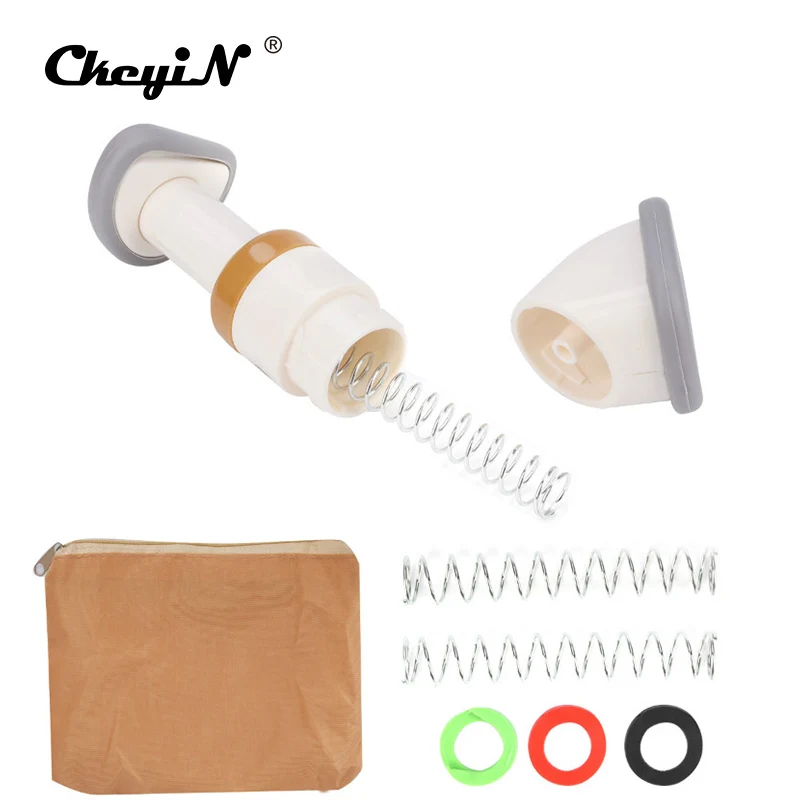 

Slimming Chin Trainer Face Lift Tool Remove Line Reduce Massage Device Skin Lifting Tighten Neck Care with 3 Springs Oxford bag