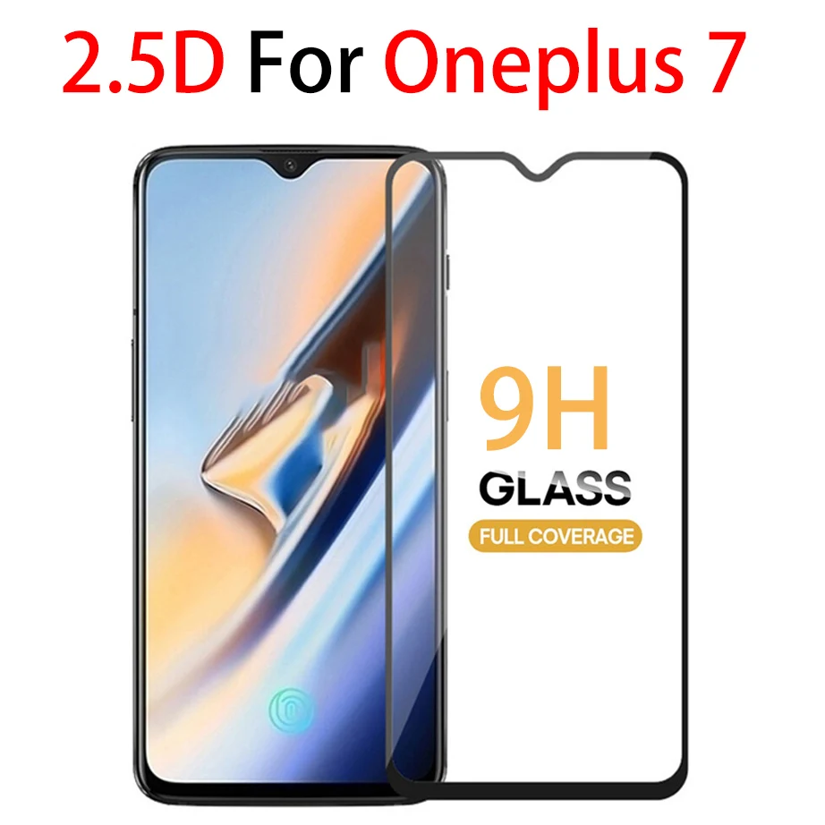 3D закаленное стекло для oneplus 7 pro защита экрана glas 2.5D для oneplus 7 9 H HD изогнутое стекло не пленка ONE PLUS 7pro на дисплее - Цвет: For oneplus 7