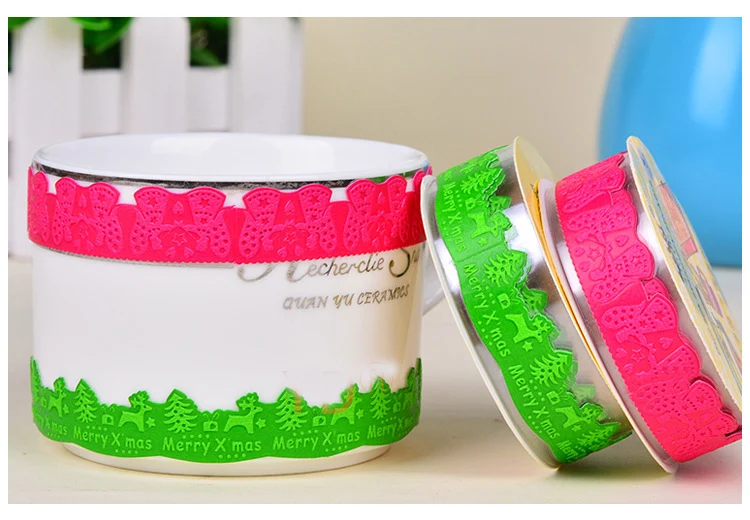 

15mm *10m Tape Christmas And Creative Midea Paper Christmas Tape DIY Album Decorative Tape