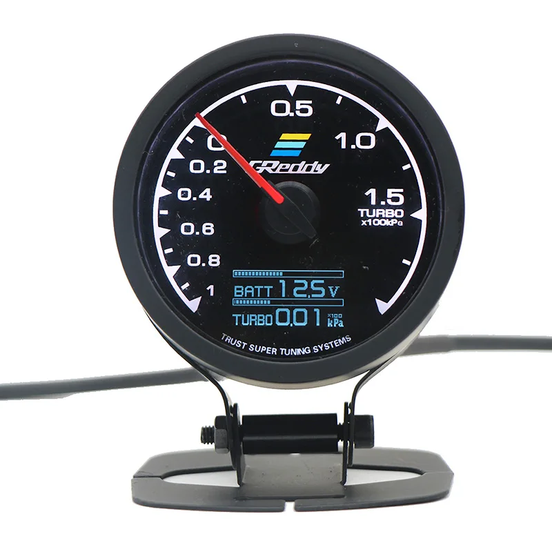 GReddi мульти D/A lcd цифровой дисплей Turbo Boost автомобильный измерительный прибор 2,5 дюймов 60 мм 7 цветов в 1 гоночный метр GReddi мульти D/A lcd цифровой дисплей Turbo Boost автомобильный измерительный прибор 2,5 дюймов 60 мм 7 цветов в 1 гоночный метр