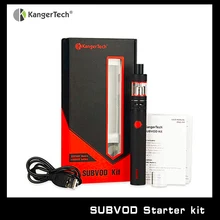 vape sigaretta elettronica kit 100% genuine brand Kangertech e-cigs Kanger Subvod Starter Kit 1 pc/lot on sale