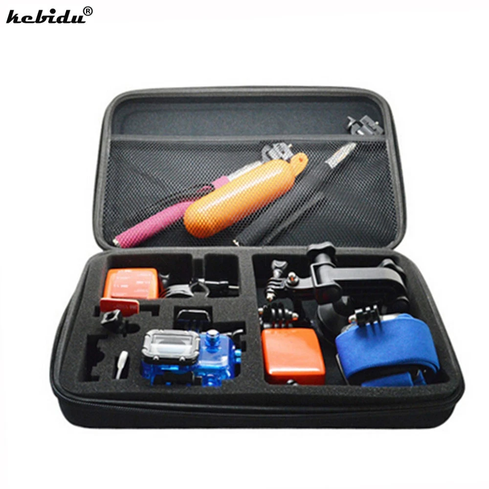 kebidu Protective Action Cameras Bag for Gopro Hero 3/4Travel Case