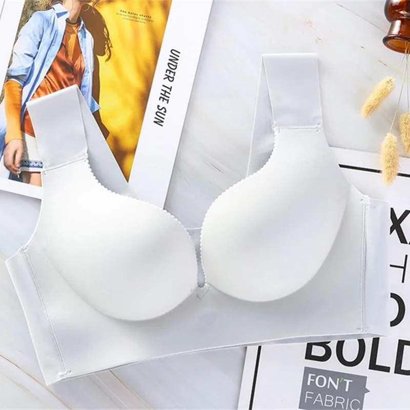 

Seamless Bras For Women Sexy Push Up Lingerie Plus Size Sleeping Bra Wireless cotton Breathable magnet Bralette brasier mujer