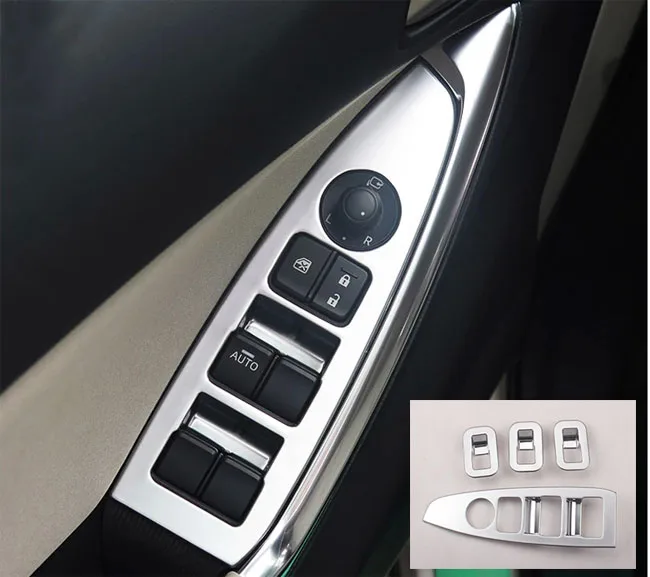 Аксессуары подходят для MAZDA CX5 CX 5 2012 2014 2015 2016 интерьер хром WINDOWN переключатель